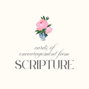 Scripture Cards for Encouragement