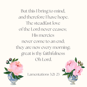 Scripture Cards for Encouragement