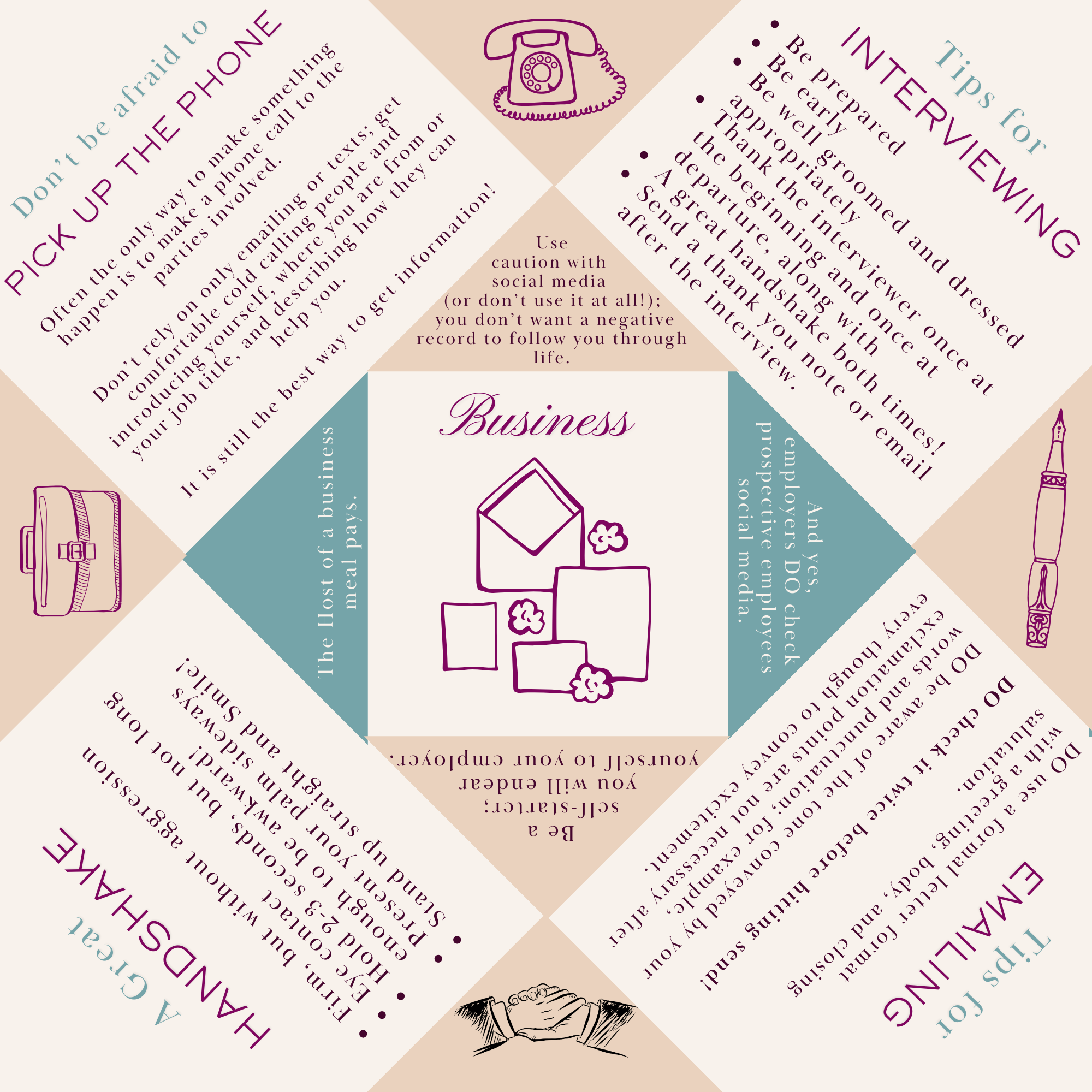 A Pocket Full of Etiquette - Business