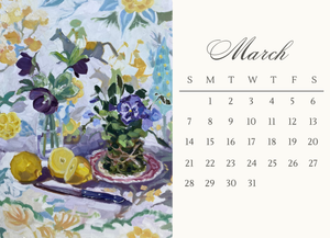 Chinoiserie 2027 Desk Calendar