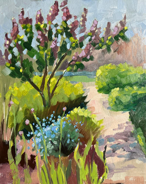 Lilacs and Forget-Me-Nots