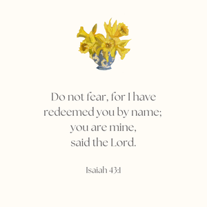 Scripture Cards for Encouragement