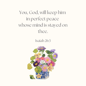 Scripture Cards for Encouragement