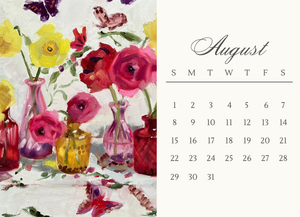 Chinoiserie 2027 Desk Calendar