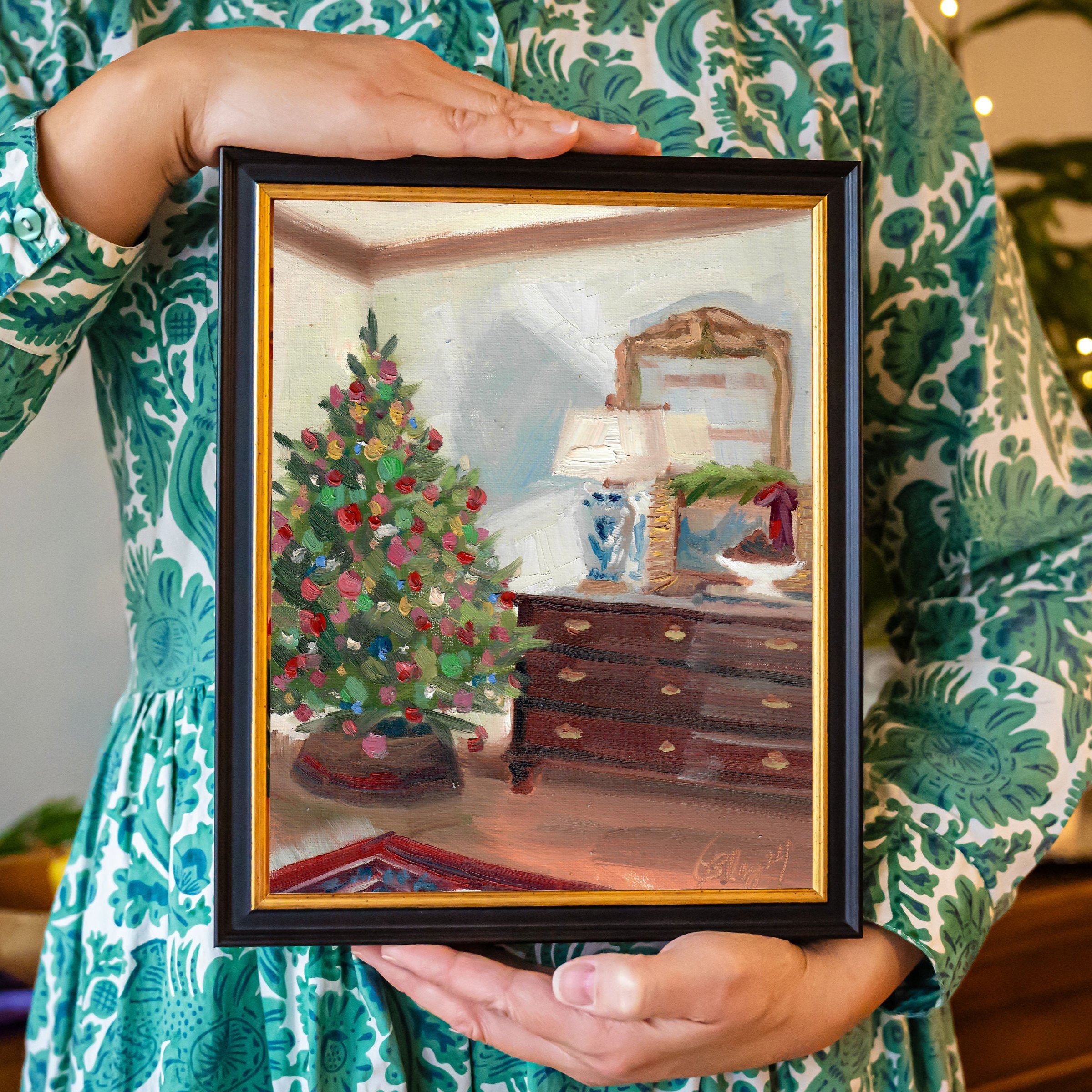 Custom Framing for Christmas Trees