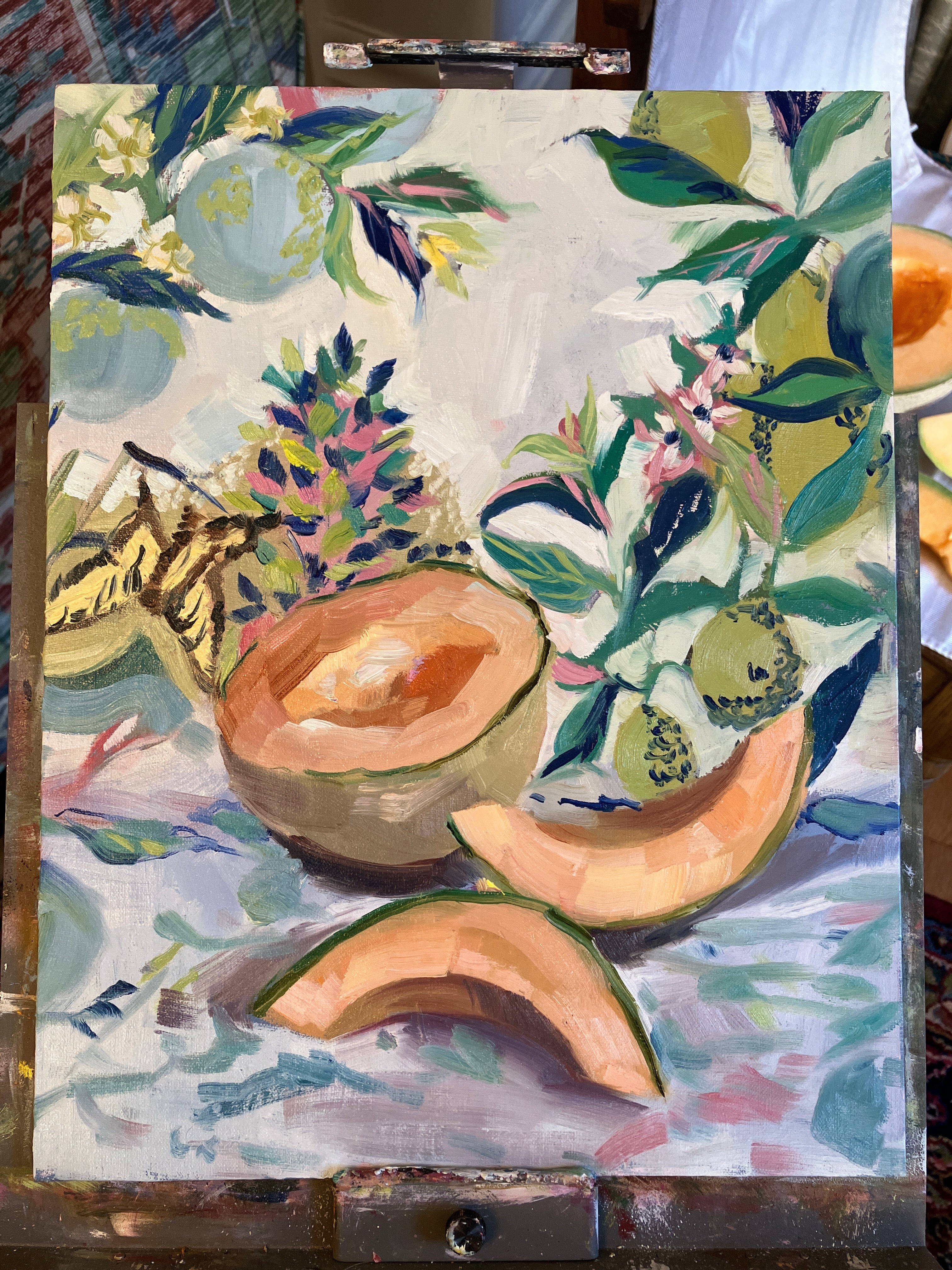 Citrus Garden Still Life