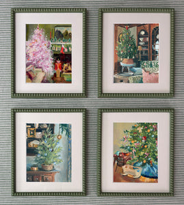 Christmas Tree Prints Set - Unframed