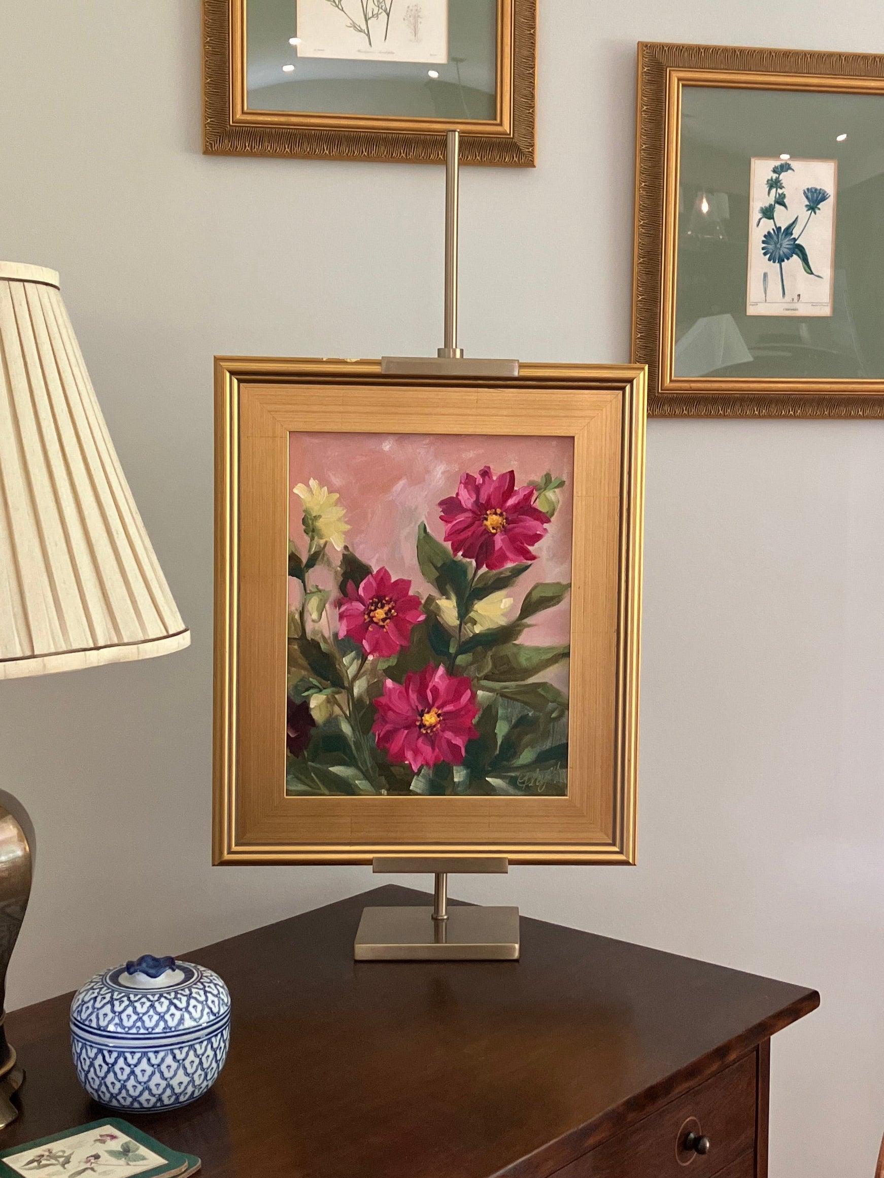 Deep Dahlias