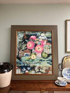 Grannies and Dahlias in the Mystic Garden