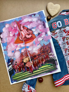 Ohio State Buckeyes Forever Print
