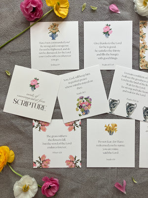 Scripture Cards for Encouragement
