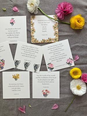 Scripture Cards for Encouragement