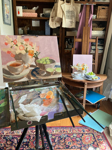 Soft Daffodil Tea Time