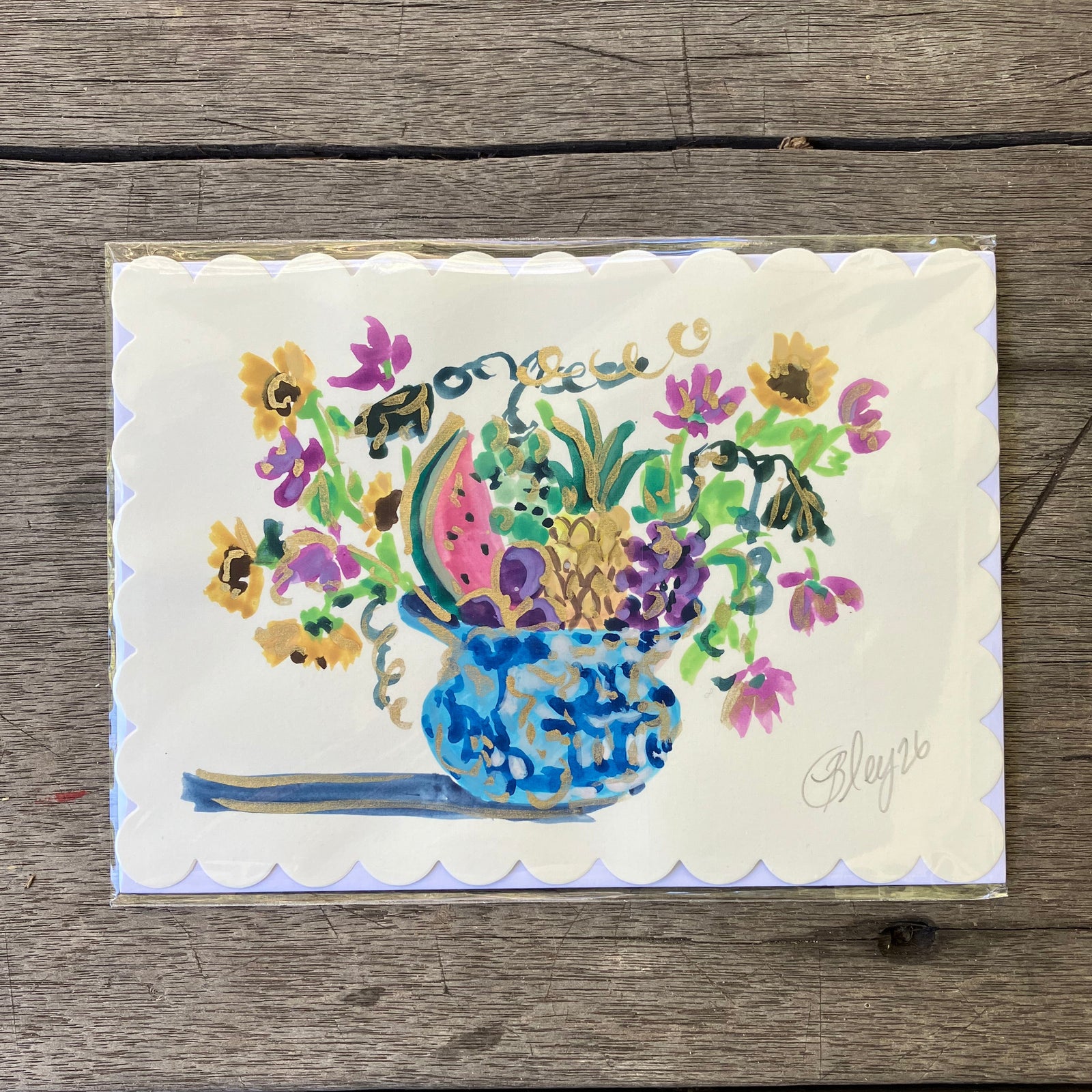 #18 - Gouache on Paper