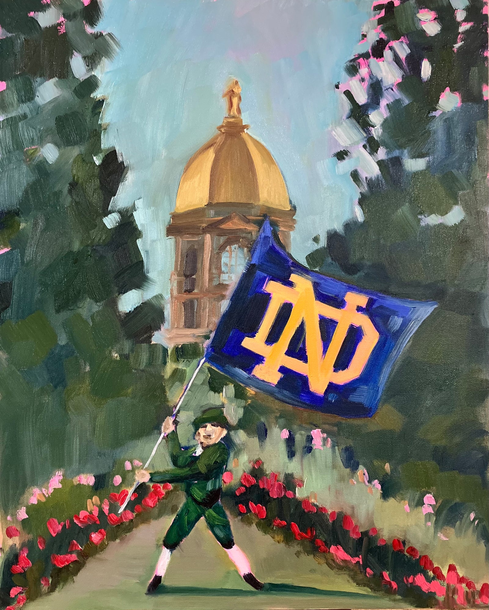Fightin' Irish Giclee Print