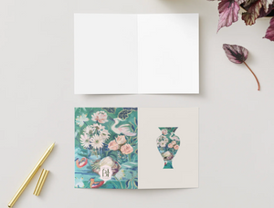 Chinoiserie Vase Notecards - Set of 8