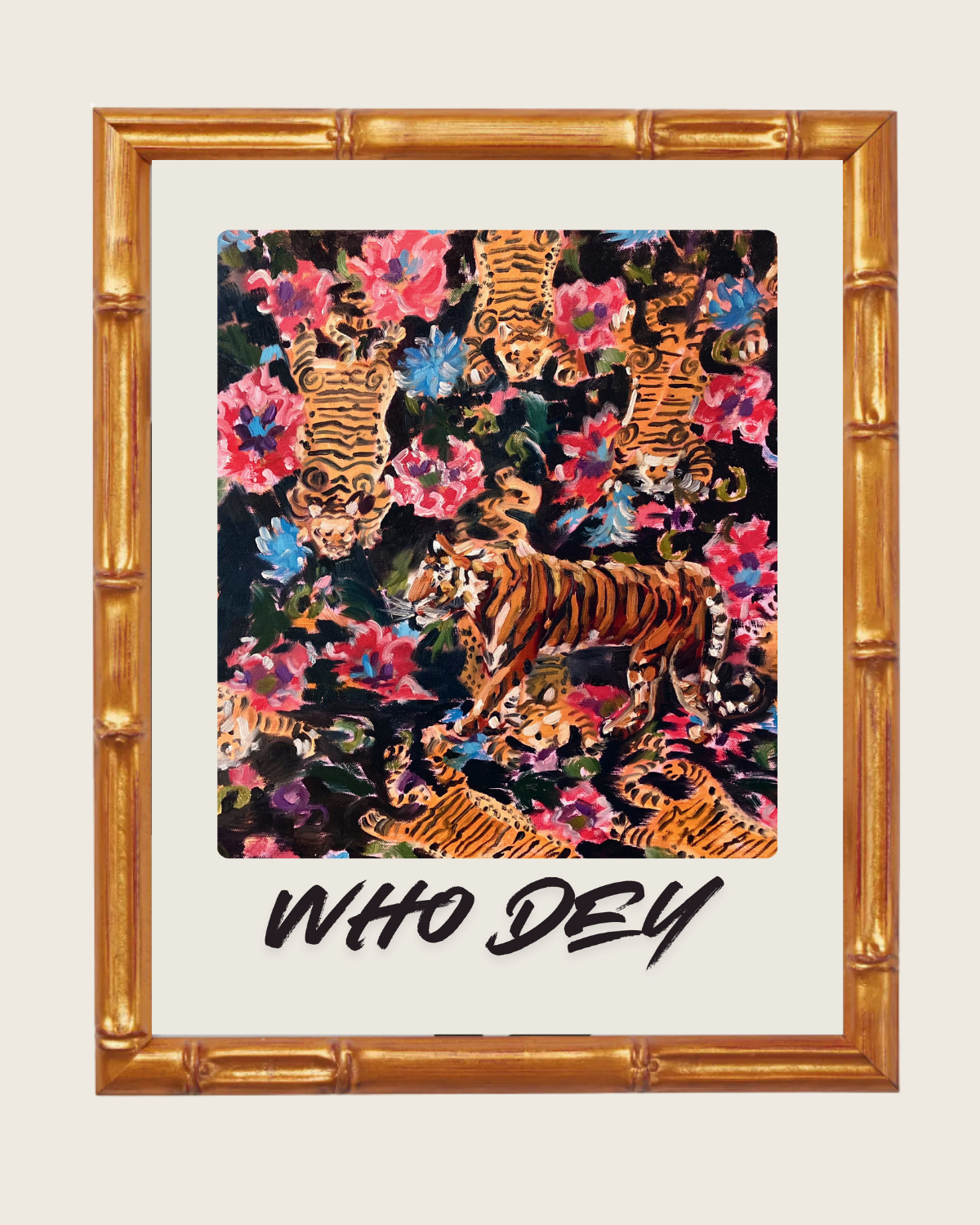 Who Dey Bengals Giclee Print