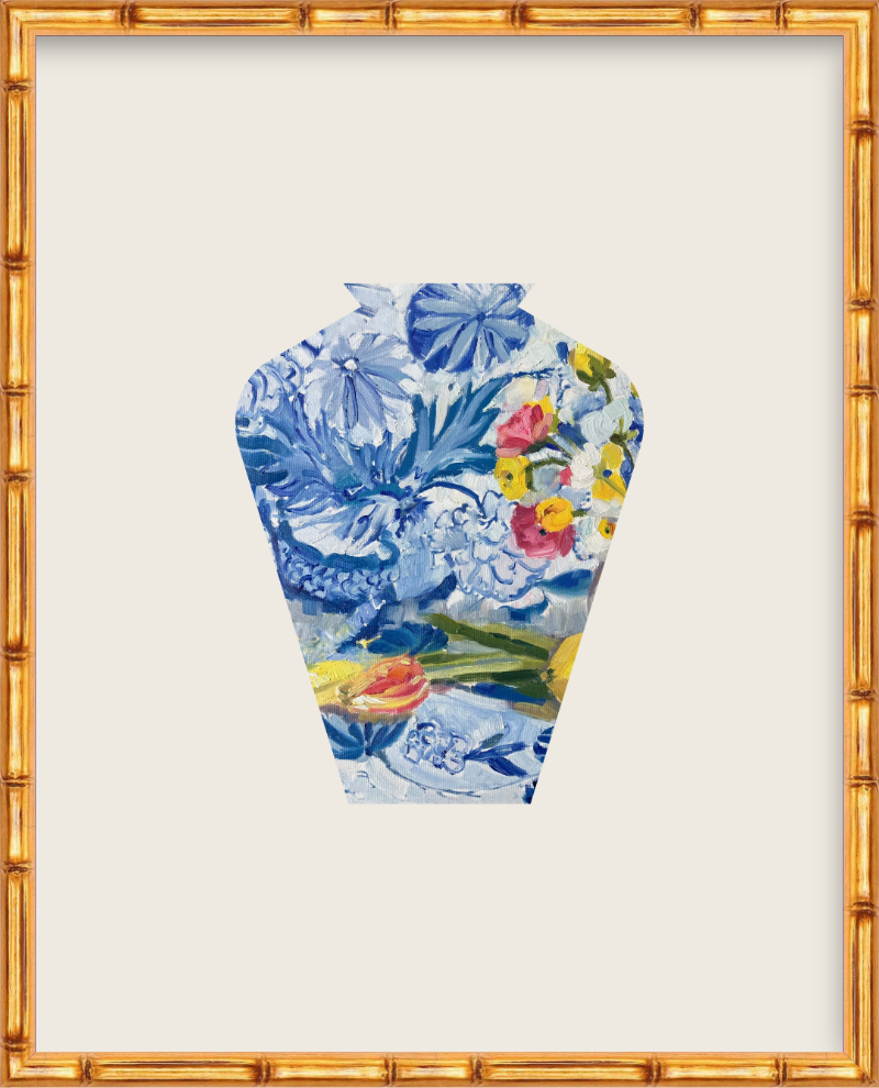 Chiang Mai Vase Print