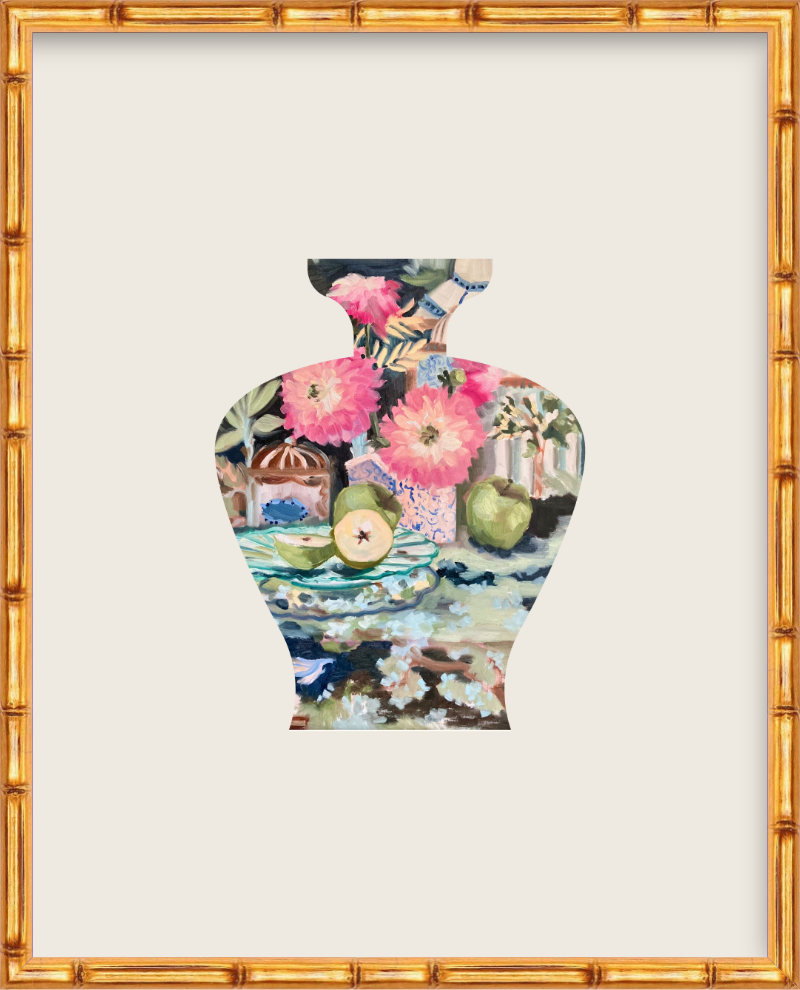 Mystic Garden Vase Print